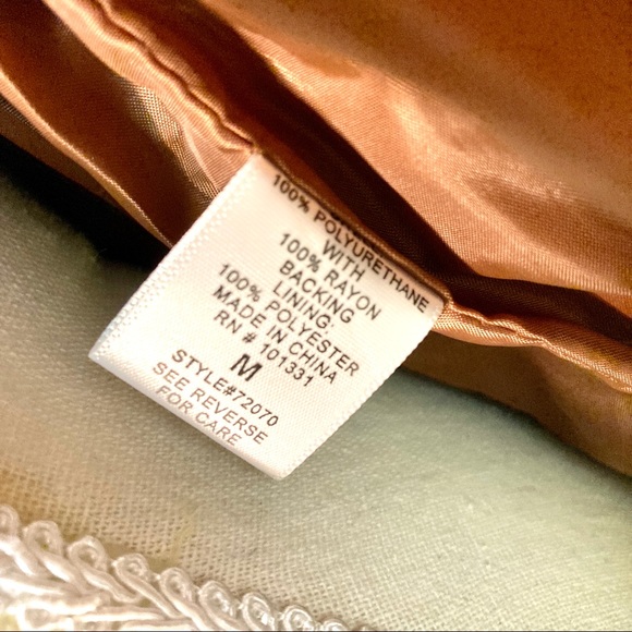 Charlotte Russe Vegan Leather Juniors Jacket, Small - Picture 9 of 12